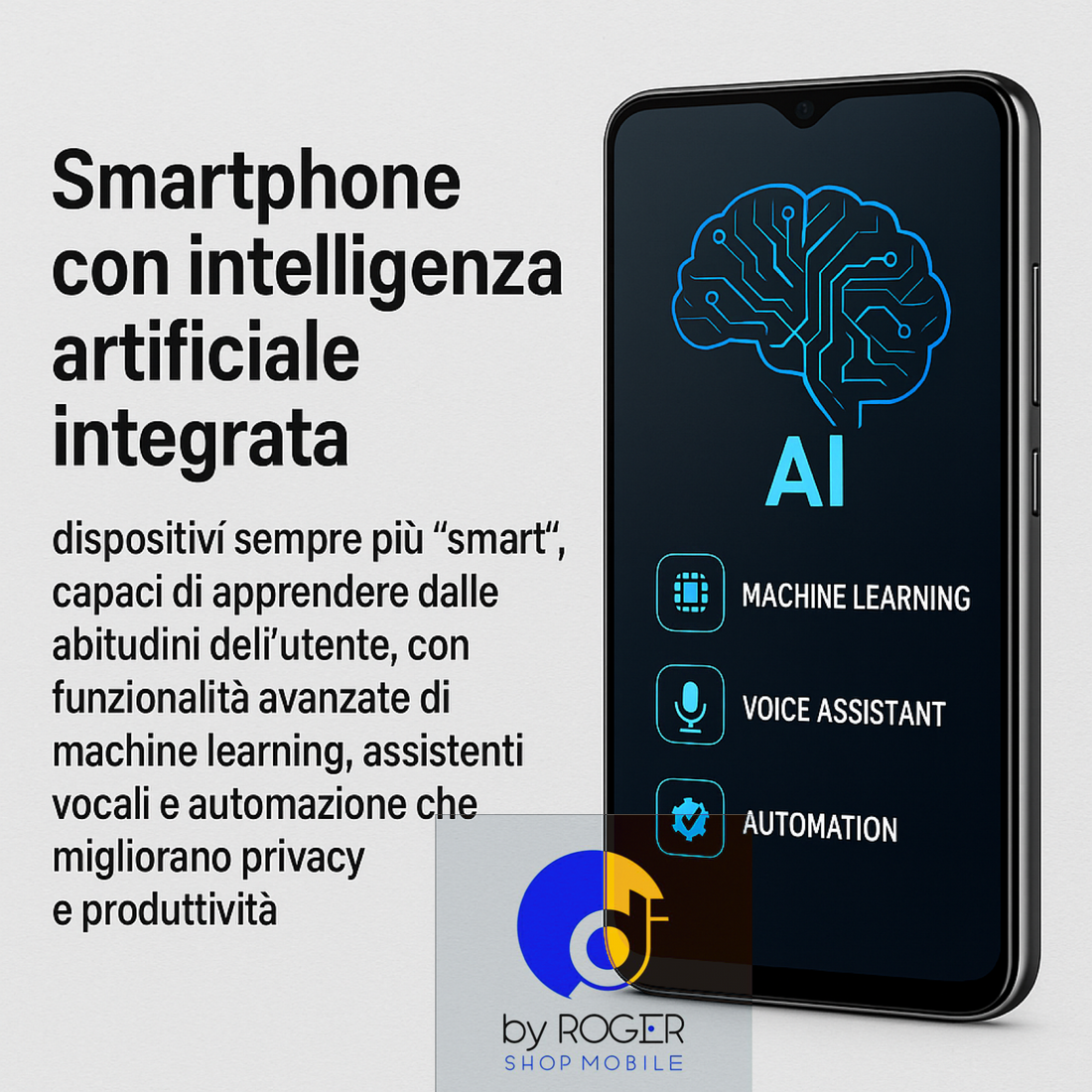 Smartphone con intelligenza artificiale integrata: il futuro è già nelle nostre mani.