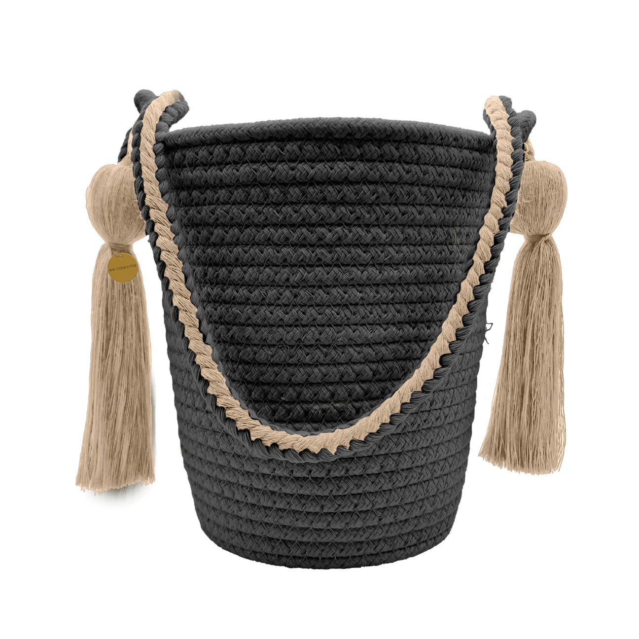 Coco Bag - borsetta in corda con design a secchiello